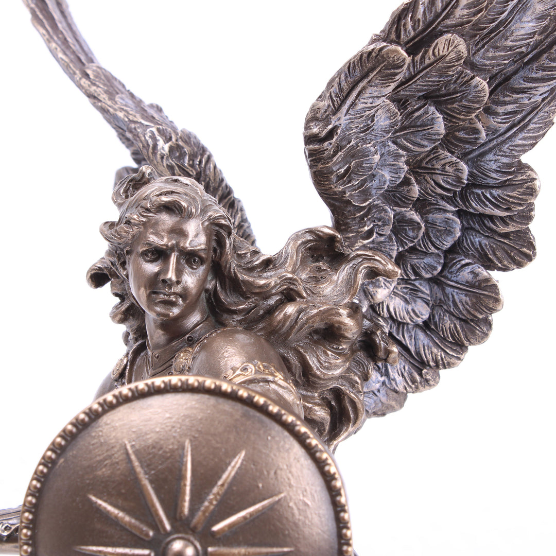 Erzengel Raphael Statue (Kaltguss-Bronze Skulptur)