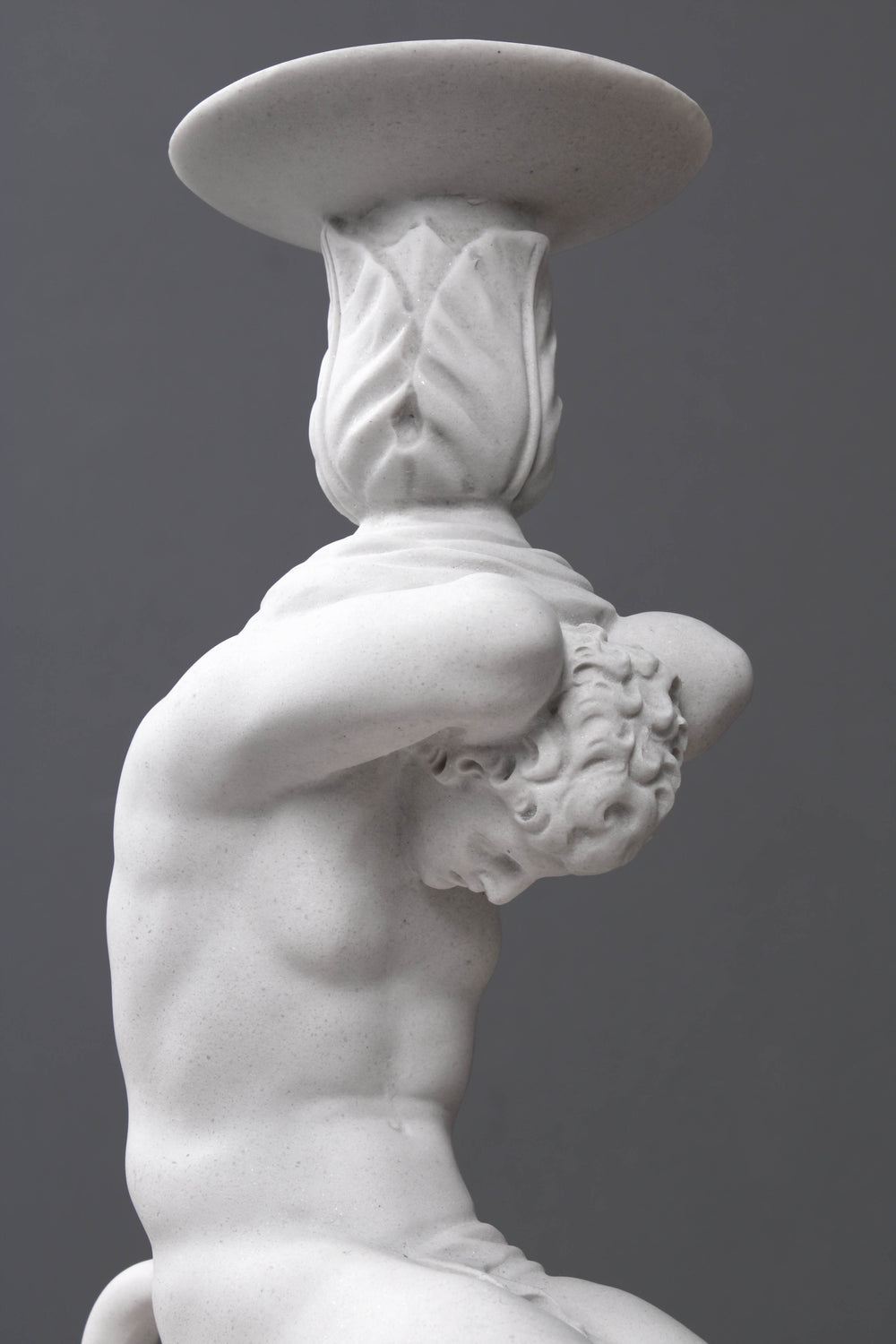 Atlas Kerzenhalter Statue im Paar (Klein)