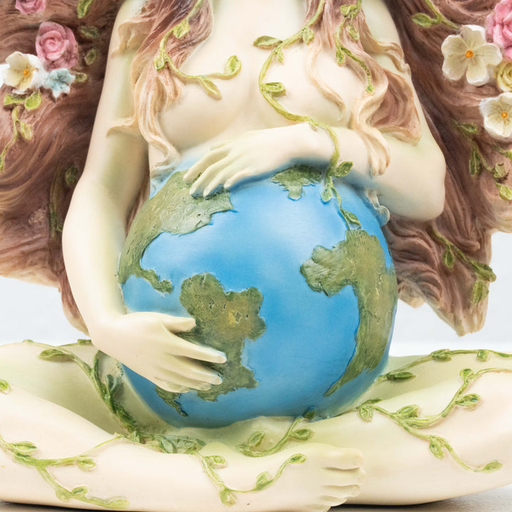 Mutter Erde Gaia Statue (Bunte Harz Skulptur)