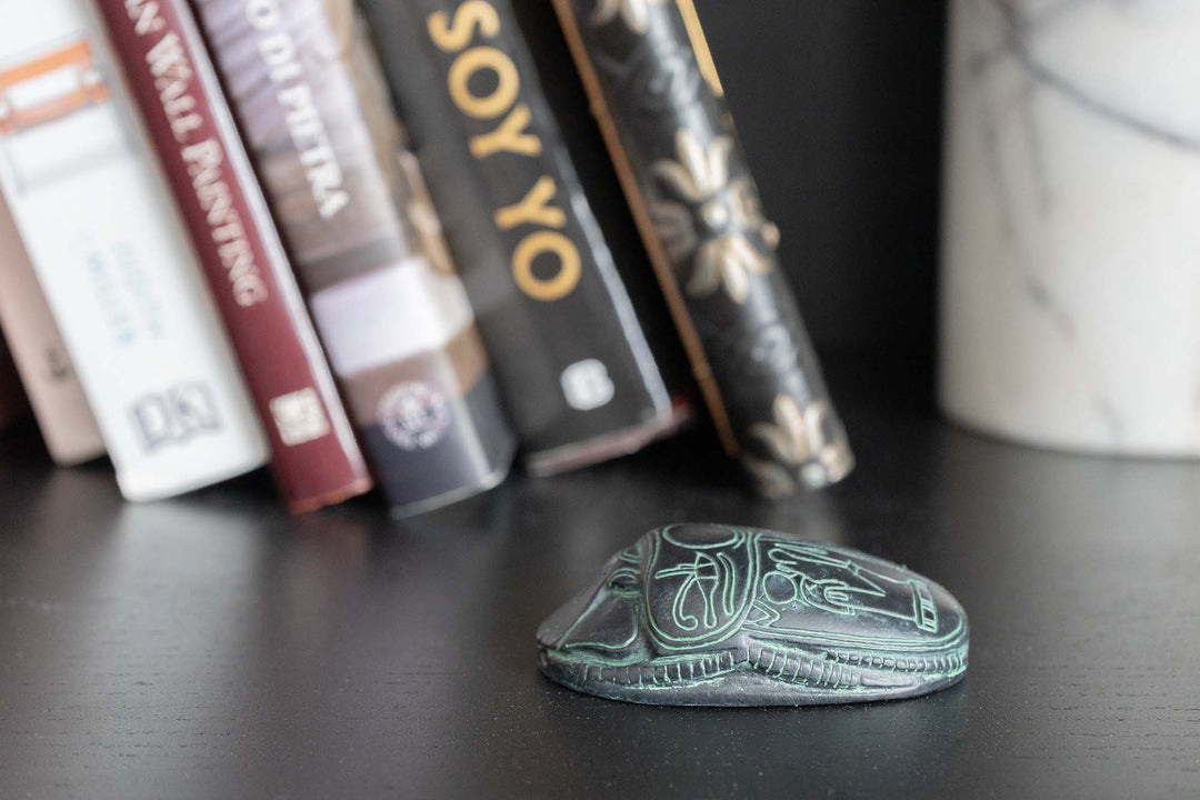 Ägyptische Skarabäus Skulptur
