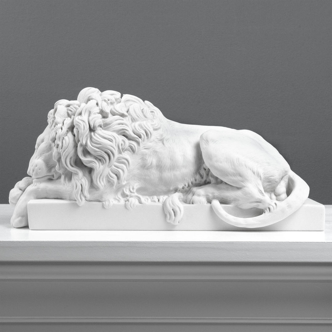 Canova Löwen Statuen im Paar (Klein)