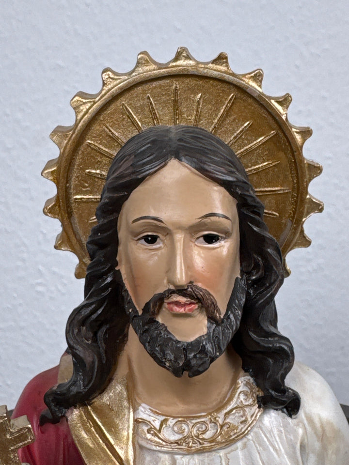 Christus Rex Skulptur – Jesus Statue Herr des Himmels und der Erde