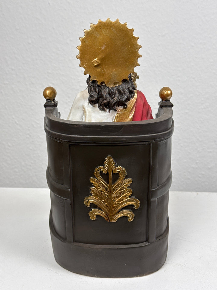 Christus Rex Skulptur – Jesus Statue Herr des Himmels und der Erde