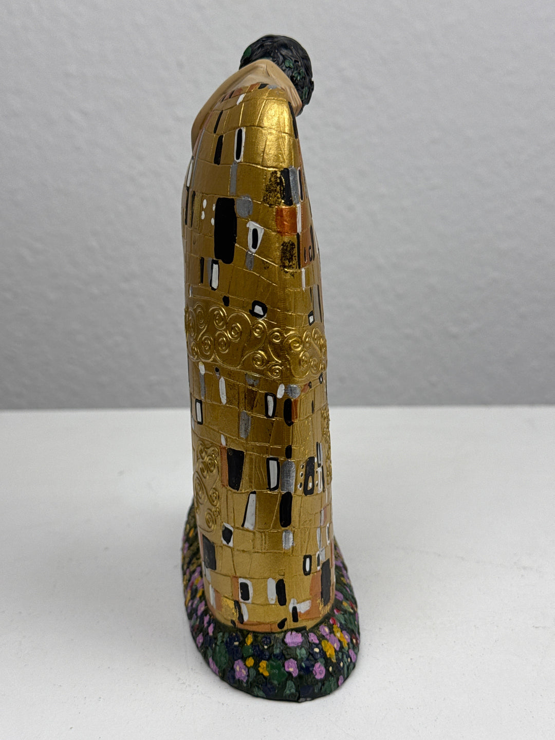 Liebes Skulptur – Der Kuss von Klimt (Liebespaar Statue)
