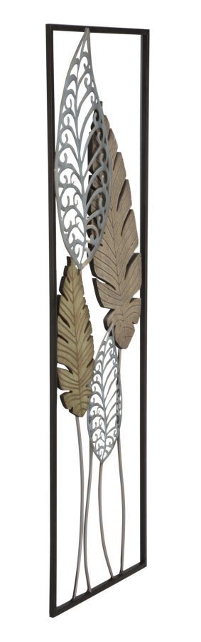 Metall Blatt Wanddekoration (Moderne Skulptur)