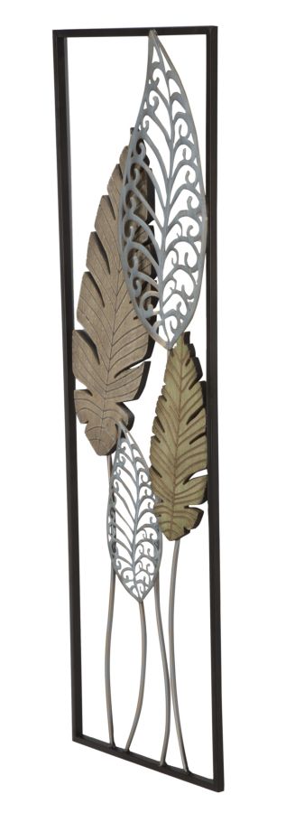 Metall Blatt Wanddekoration (Moderne Skulptur)
