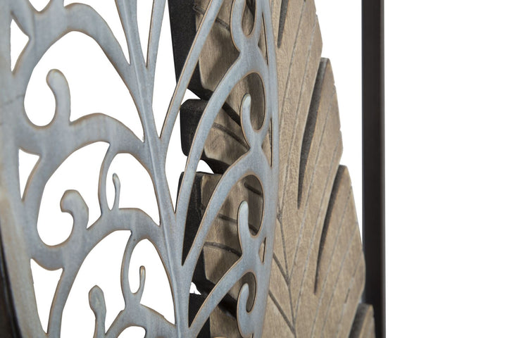 Metall Blatt Wanddekoration (Moderne Skulptur)