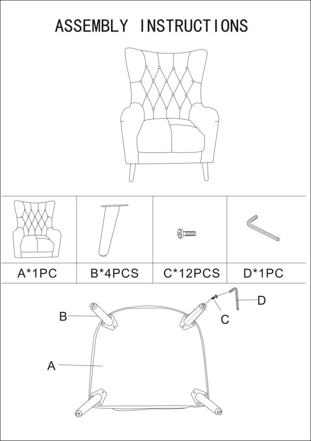 Patchwork Polstersessel Mehrfarbig Akzentstuhl