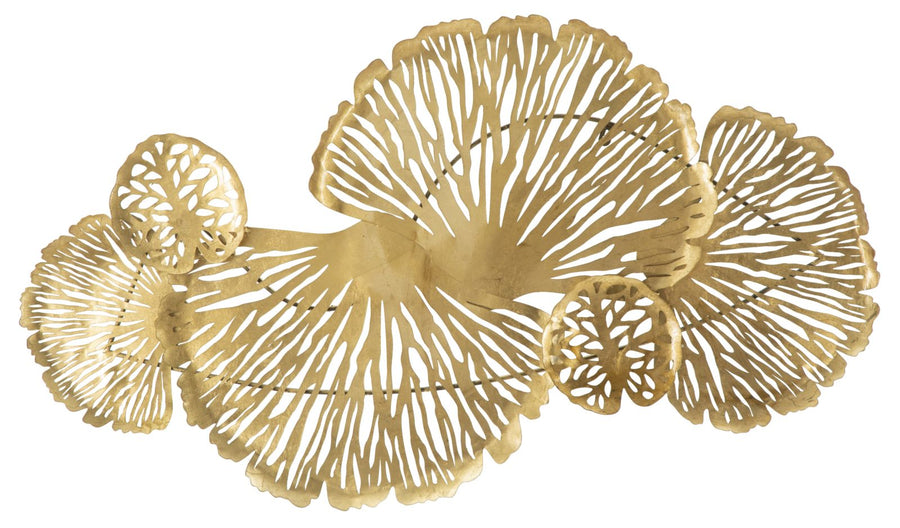 Blattgold Wanddekoration (Moderne Skulptur)