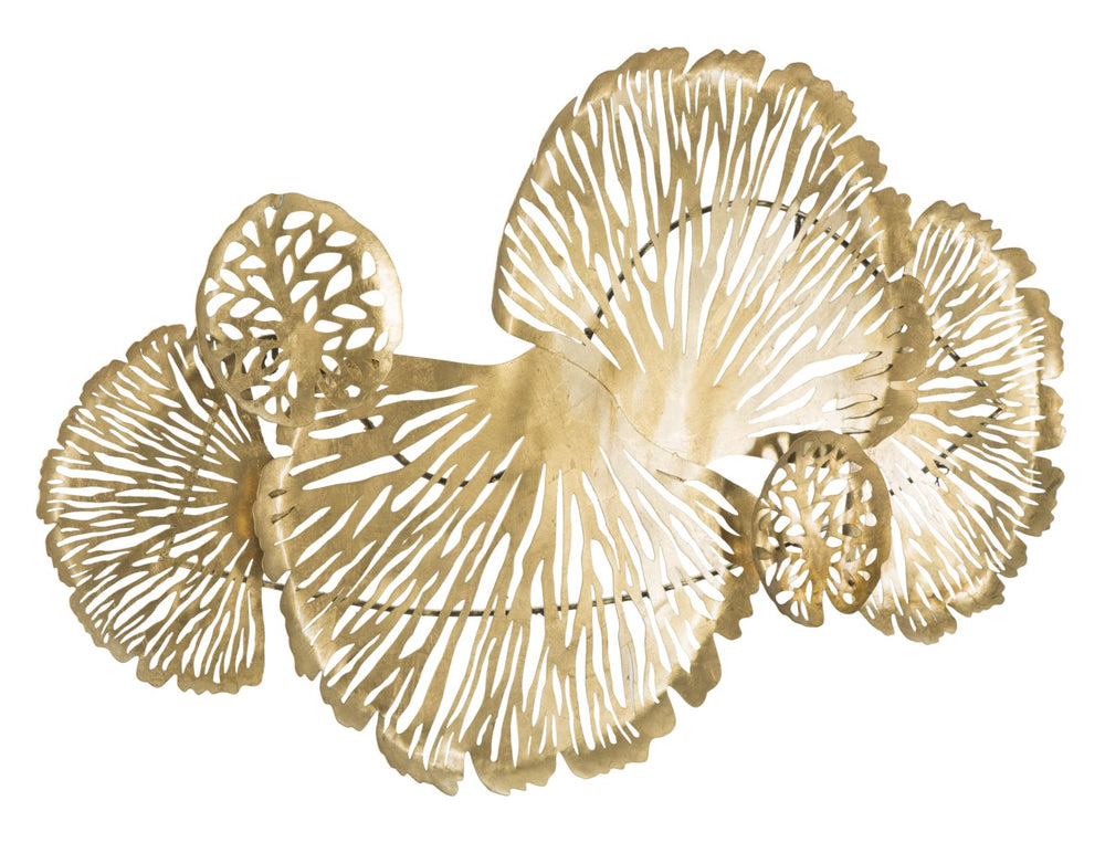 Blattgold Wanddekoration (Moderne Skulptur)