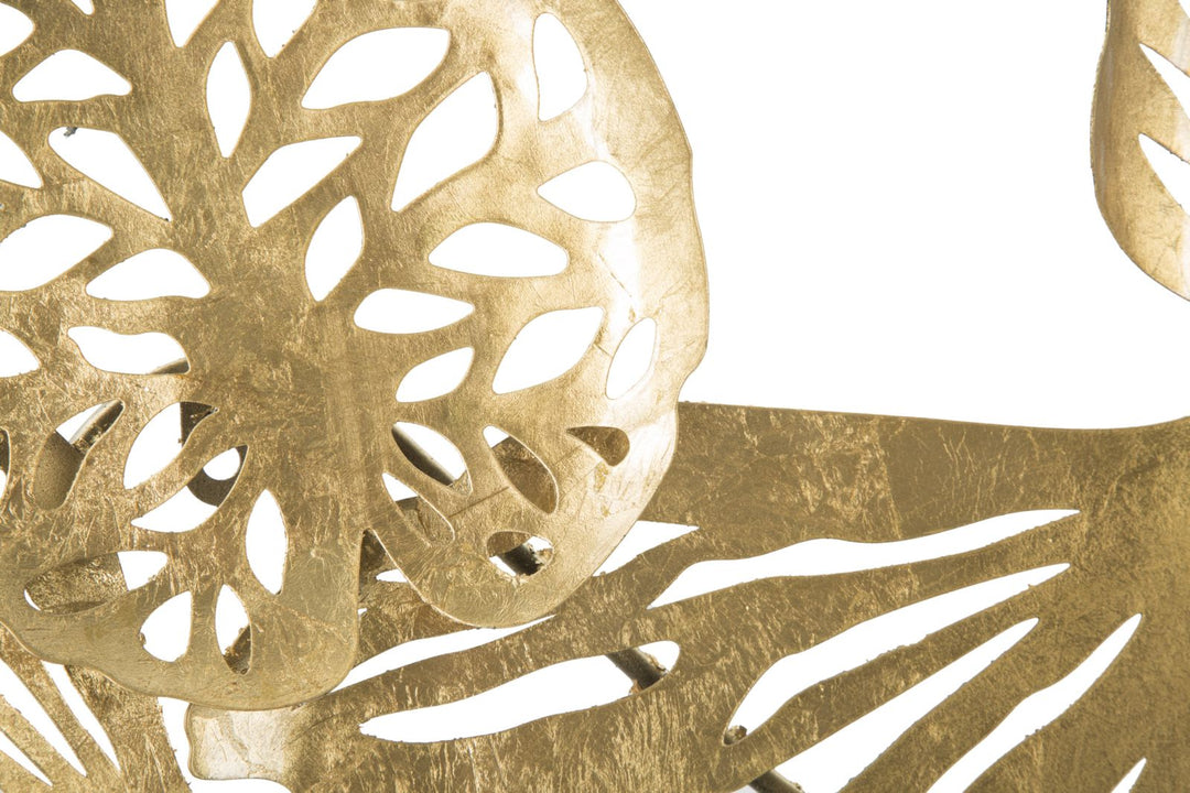 Blattgold Wanddekoration (Moderne Skulptur)