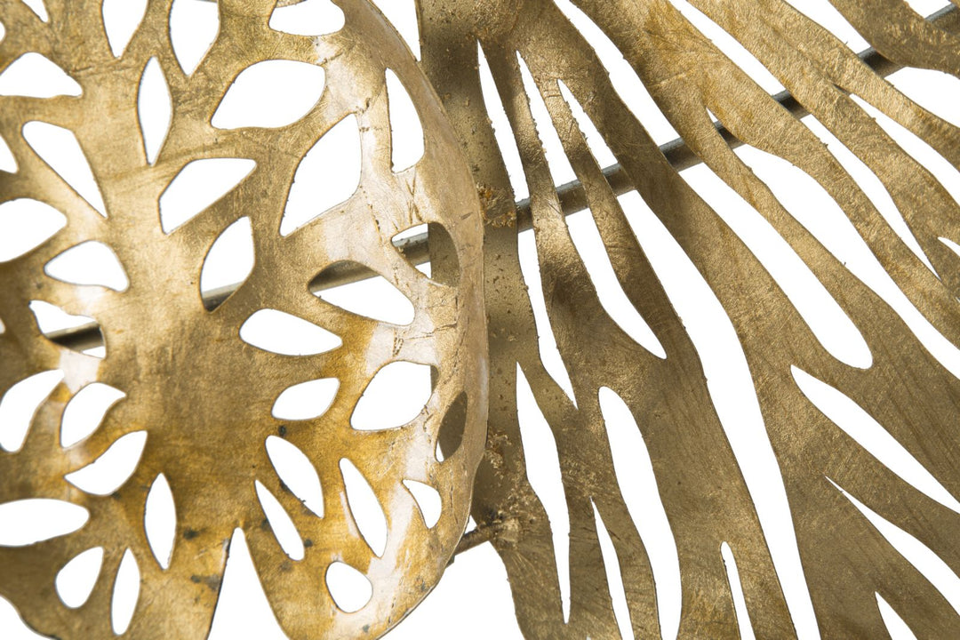 Blattgold Wanddekoration (Moderne Skulptur)