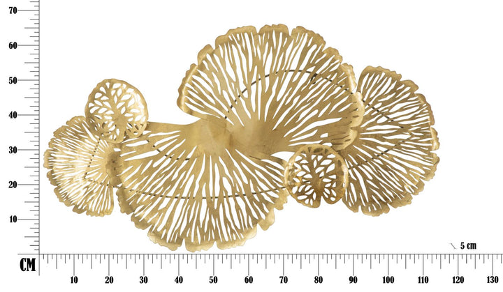 Blattgold Wanddekoration (Moderne Skulptur)
