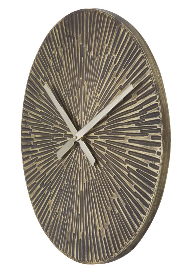 Bronze Wanduhr aus Metall