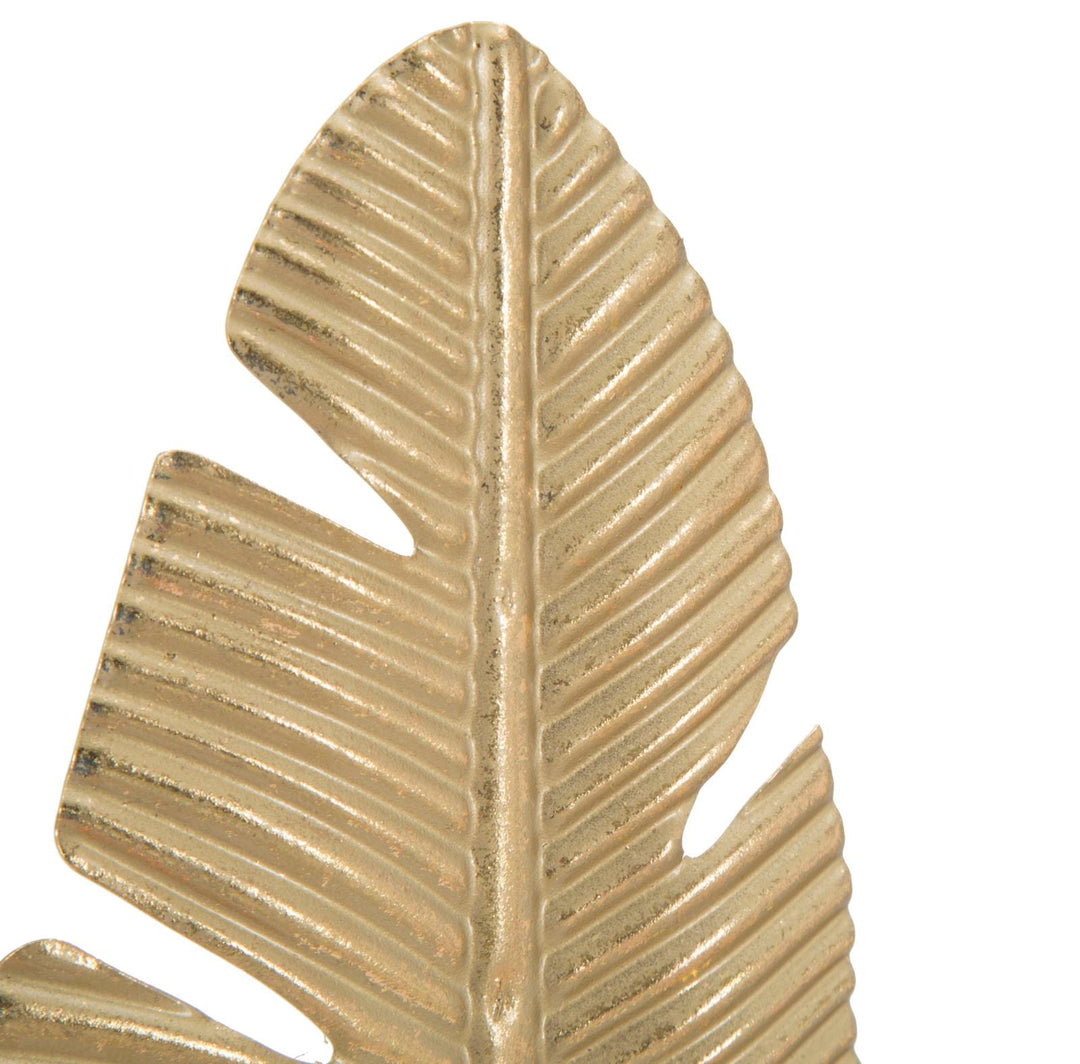 Blattgoldmuster Dekoration (Moderne Skulptur)
