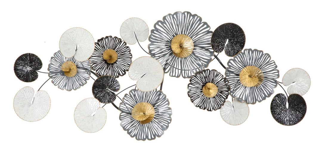 Metall Blume Wanddekoration