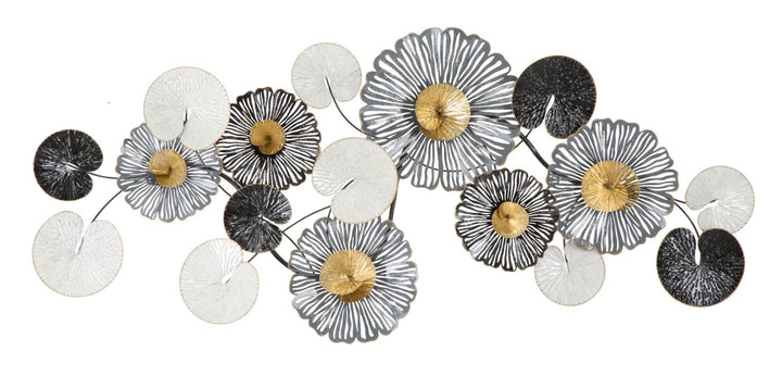 Metall Blume Wanddekoration