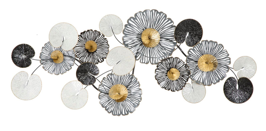 Metall Blume Wanddekoration