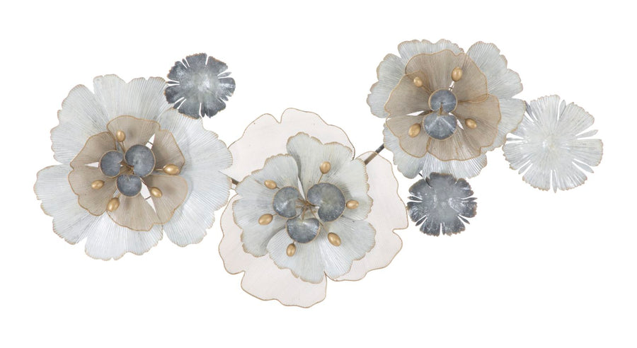 Metall Blume Wanddekoration
