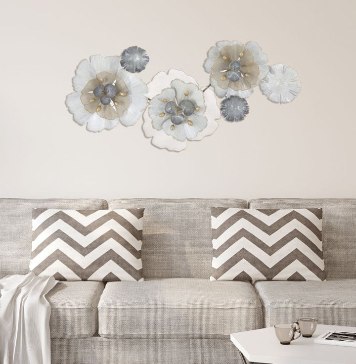 Metall Blume Wanddekoration