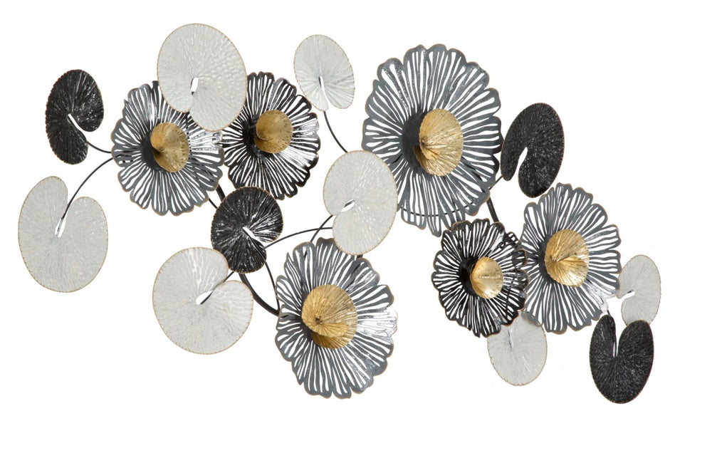 Metall Blume Wanddekoration
