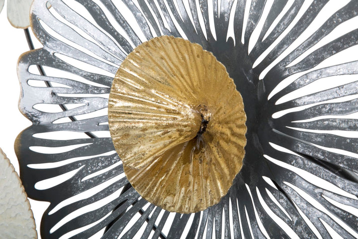 Metall Blume Wanddekoration