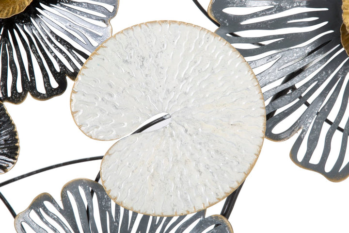 Metall Blume Wanddekoration