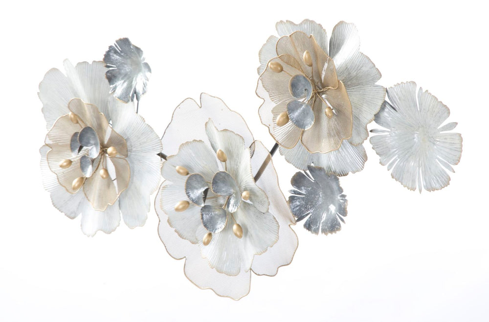 Metall Blume Wanddekoration