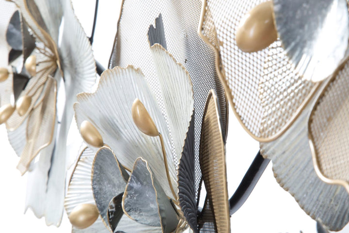 Metall Blume Wanddekoration
