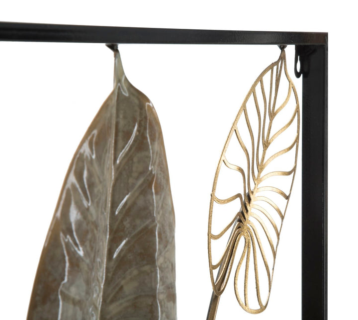Metallblatt Moderne Wanddekoration (Moderne Skulptur)