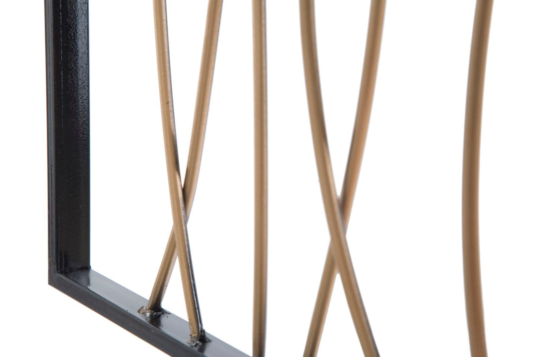 Metallblatt Moderne Wanddekoration (Moderne Skulptur)