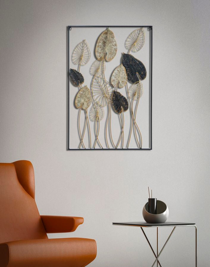 Metallblatt Moderne Wanddekoration (Moderne Skulptur)