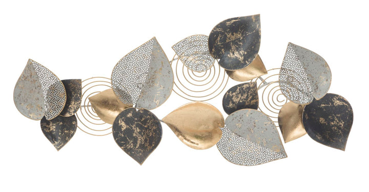 Metall-Blatt-Muster Wanddekoration