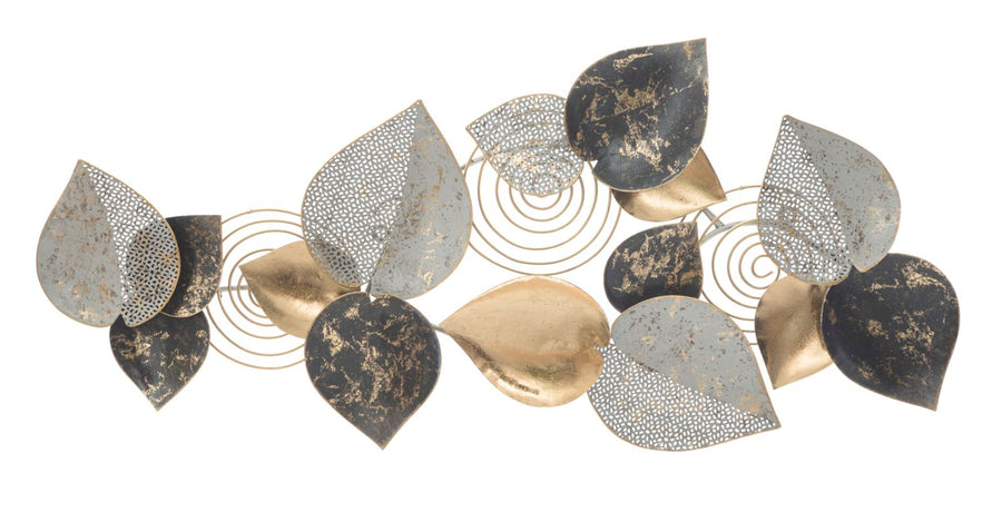 Metall-Blatt-Muster Wanddekoration