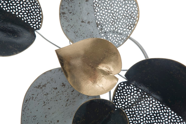 Metall-Blatt-Muster Wanddekoration
