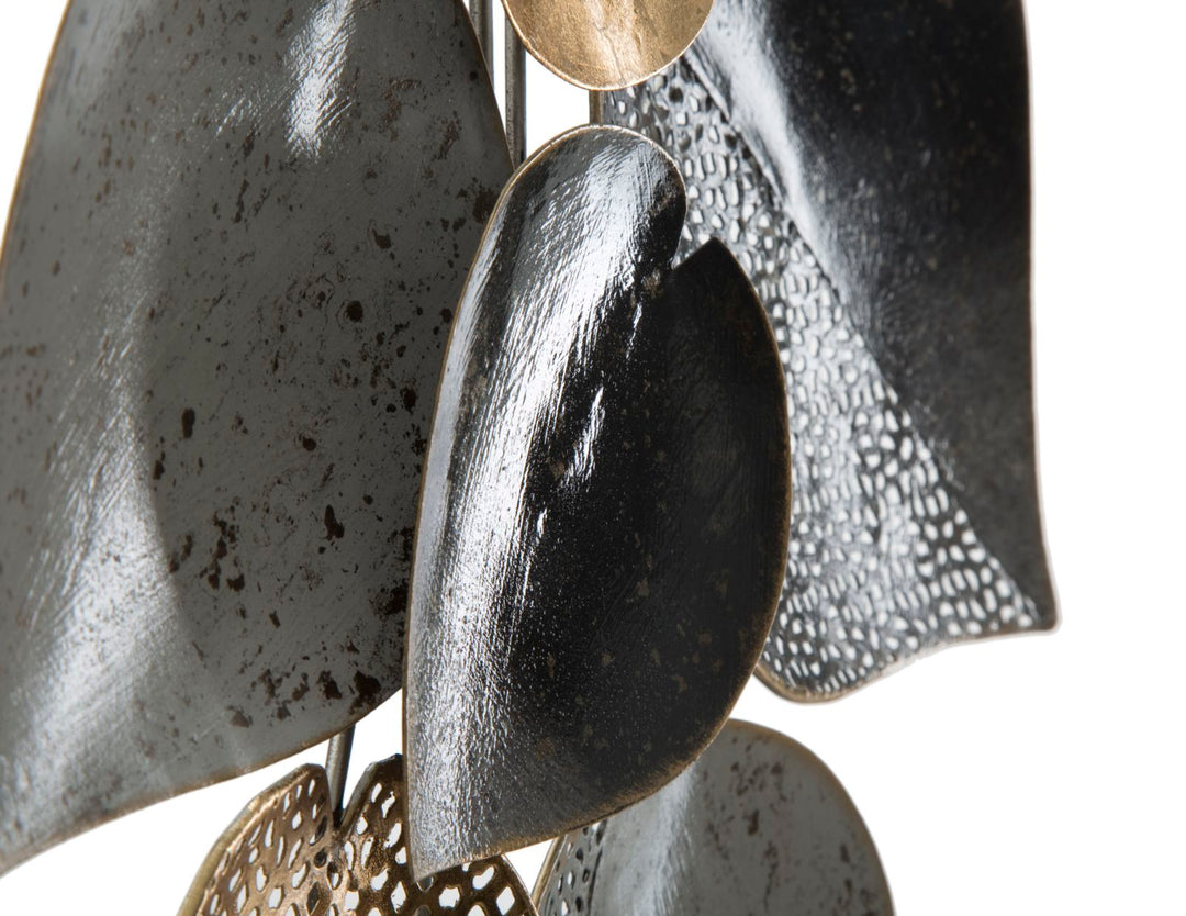 Metall-Blatt-Muster Wanddekoration