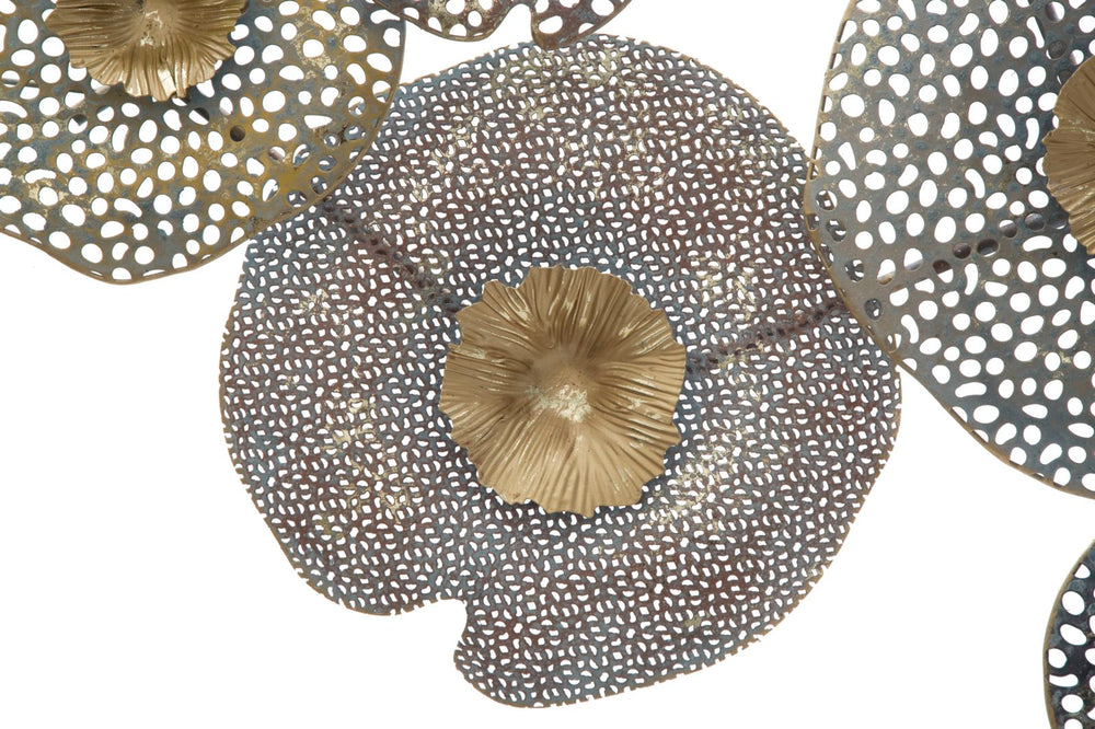 Metall Runde Blume Wanddekoration