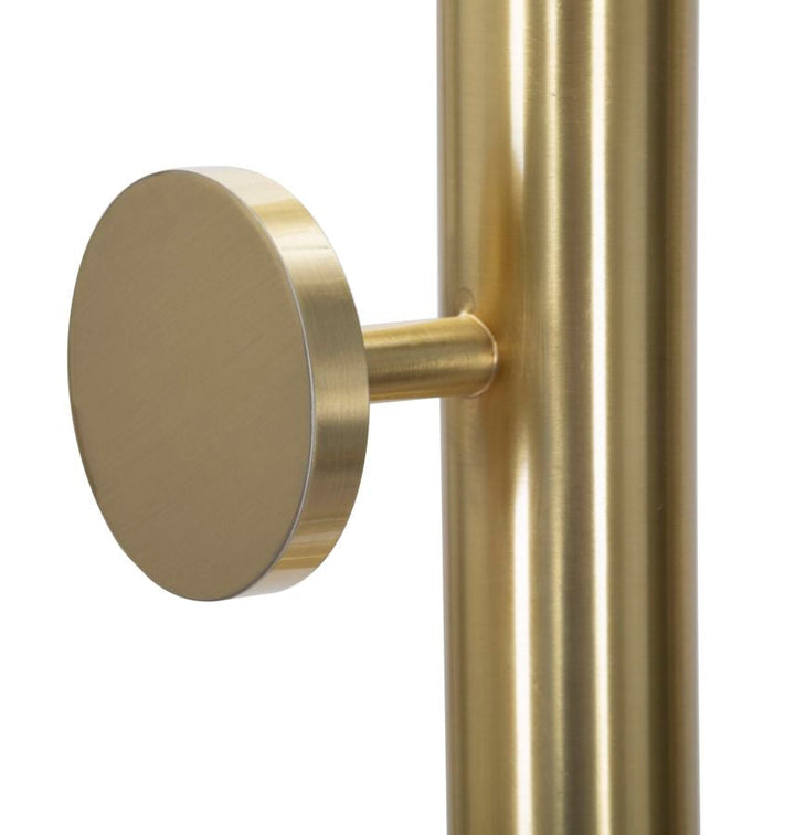 Stehender Handlauf aus Goldmetall