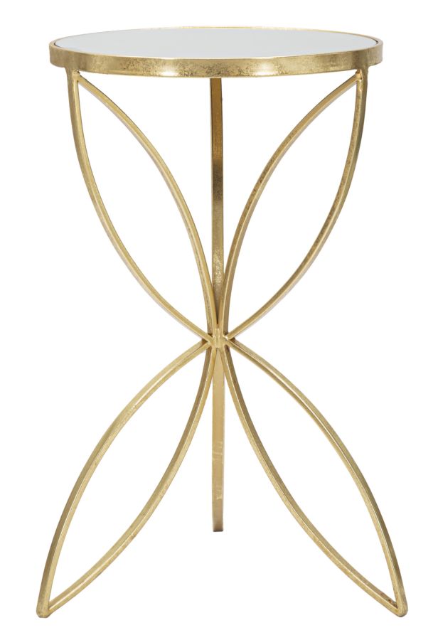 Gold Metall Pflanzenstaender Schmetterling Dekorativer Halter