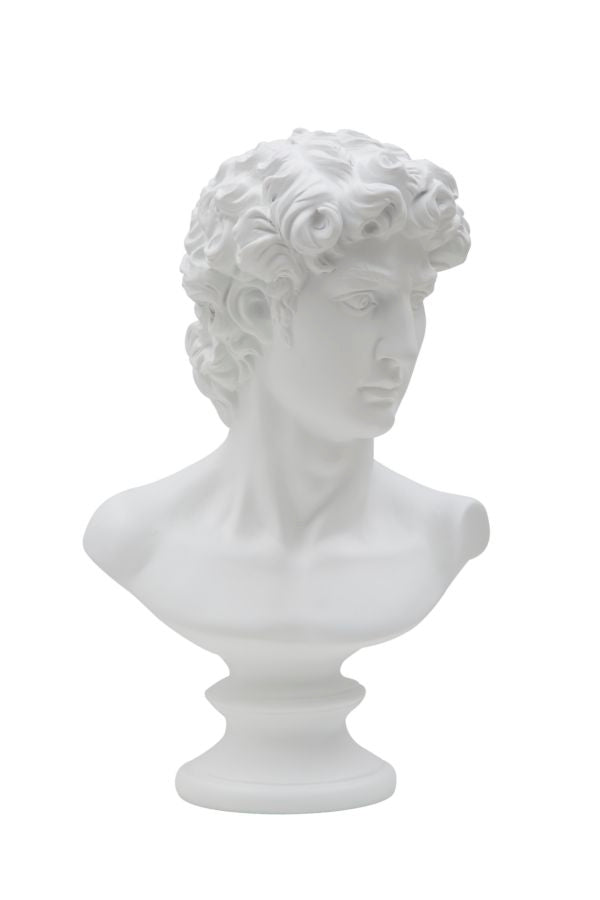 David Michelangelo Büste (Weiß)