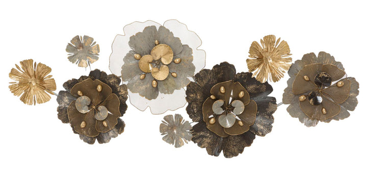Metall Blume Wanddekoration
