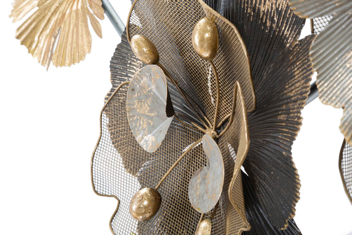 Metall Blume Wanddekoration