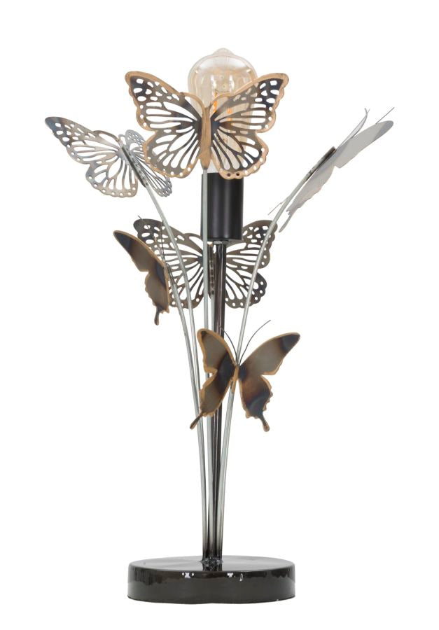 Schmetterling Tischlampe aus Metall