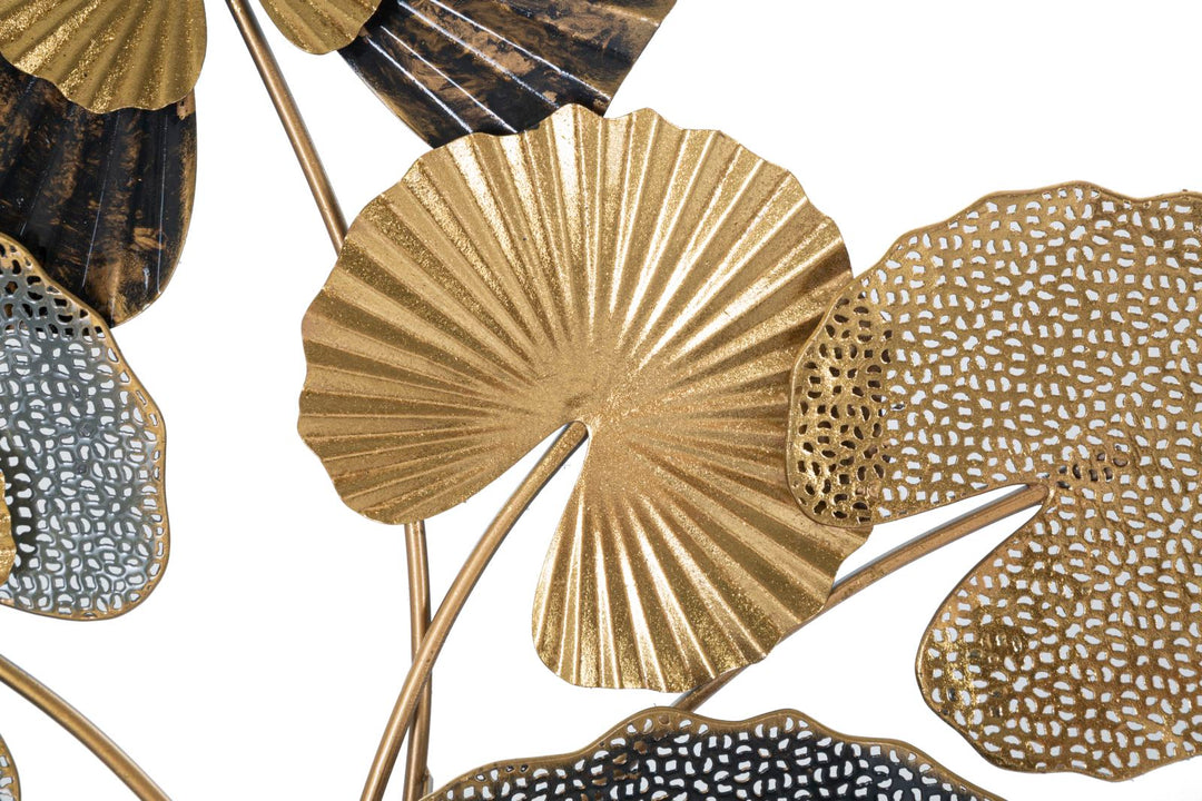 Metall Lily Leaf Bouquet Wanddekoration