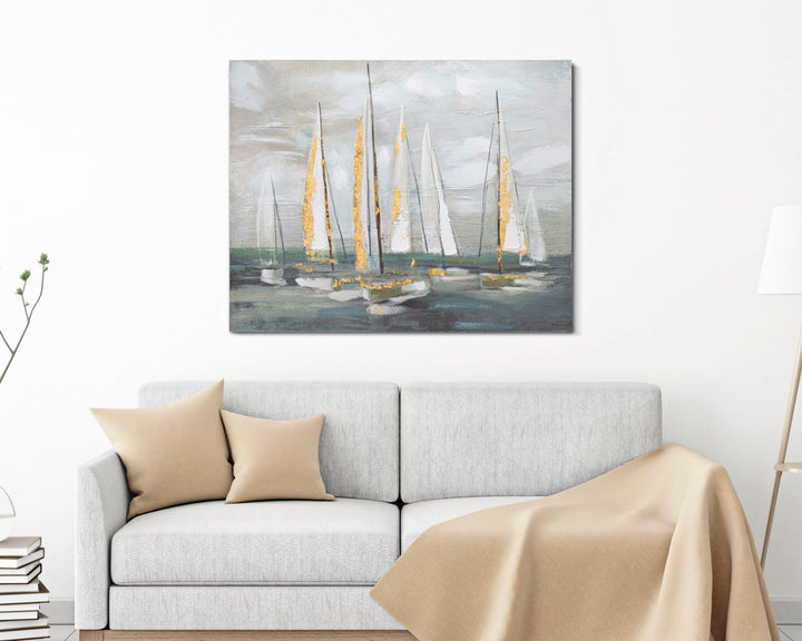 Moderne Segelboot Fototapete