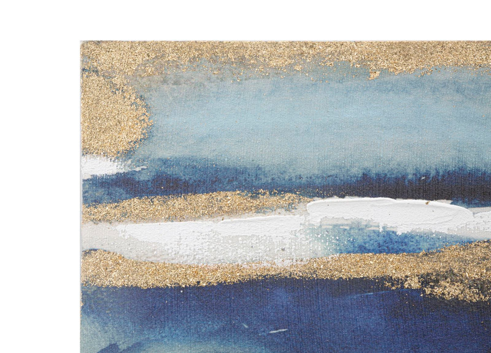 Modernes blaues Meer Gemälde (Wanddekoration)