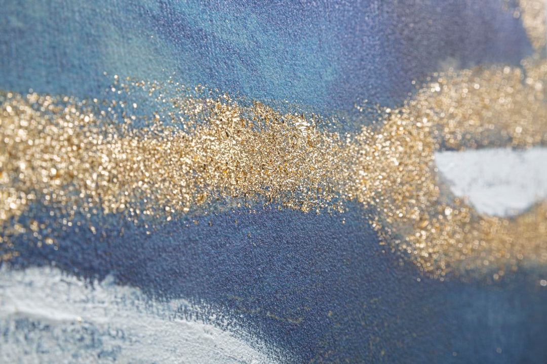 Modernes blaues Meer Gemälde (Wanddekoration)