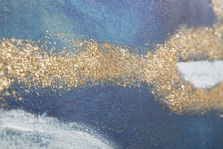 Modernes blaues Meer Gemälde (Wanddekoration)