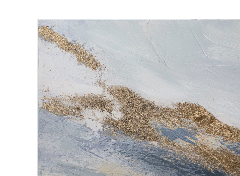 Fototapete aus Gold und grauem Marmor 3er Set