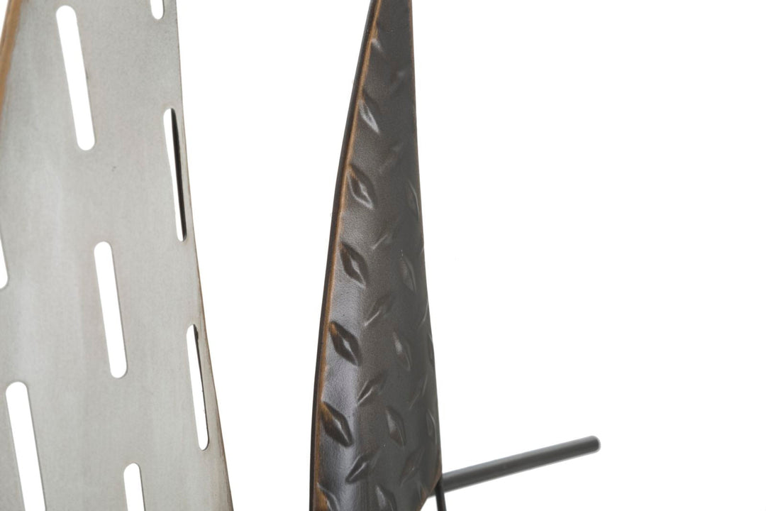 Metall-Segelboot Wanddekoration